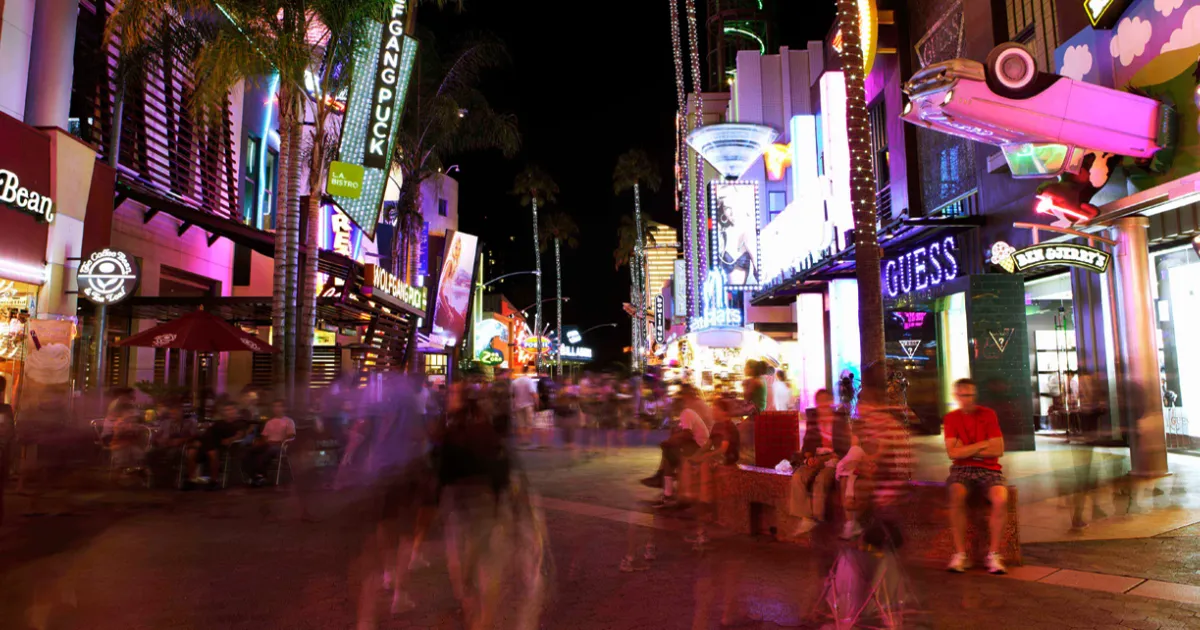 超激レア☆ユニバーサルシティウォーク限定☆ハリウッドキティ☆2001